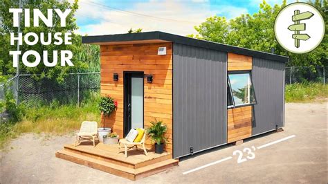 Stunning Tiny House with Smart Detachable Trailer Design - Full Tour ...