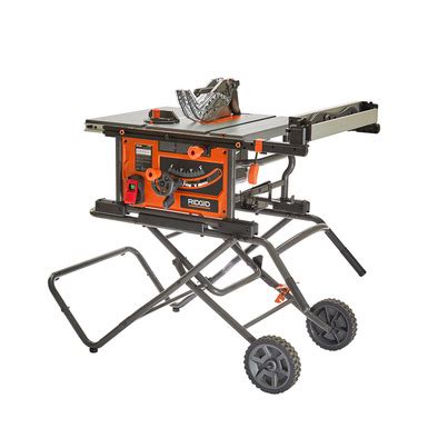 10 inch Pro Jobsite Table Saw with Folding Stand | RIDGID Tools