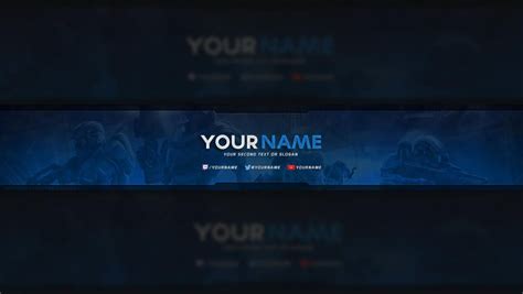 Free Youtube Banner | Youtube banner template, Youtube banners, Banner template photoshop