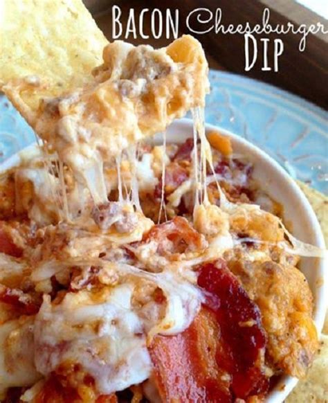 Bacon Cheeseburger Dip Recipe - I'm Just Sayin