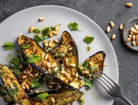 Roasted Eggplant Salad Recipe | goop