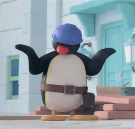 Shrugging Penguin GIFs | Tenor