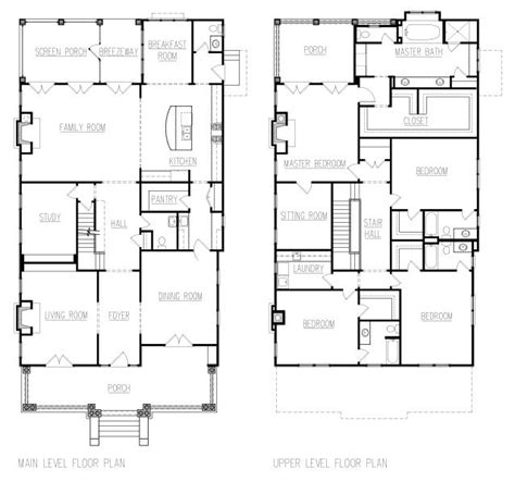 Latest American Foursquare Floor Plans (+9) Theory - House Plans Gallery Ideas