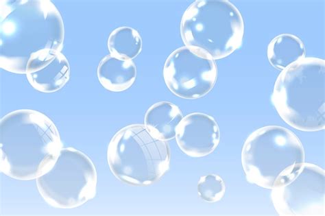 Free Vector | Clean soap bubbles