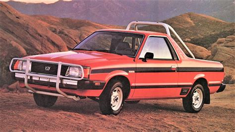 The History of the Funky, Fun Subaru BRAT