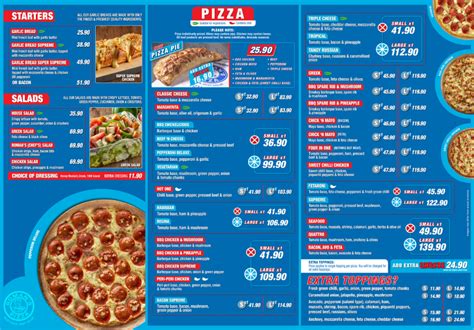 Romans Pizza Menu With Updated Prices in South Africa 2024 – menu za