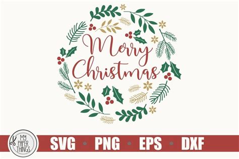 Free SVGs download - Christmas Wreath SVG, Merry Christmas svg | Free ...