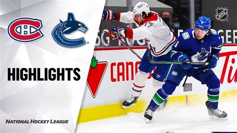 Canadiens @ Canucks 01/20/21 | NHL Highlights - YouTube