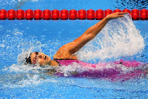 Swimming - 100m Backstroke Finale Women