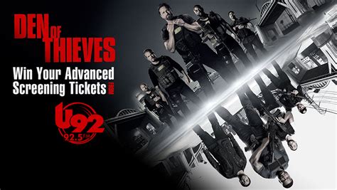 Win Advanced Screening Passes to Den of Thieves - 92.5 The Beat