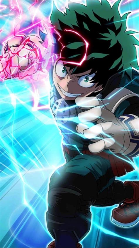 DEKU/IZUKU MIDORIYA-QUIRK: ONE FOR ALL | Hero wallpaper, Anime, My hero academia episodes