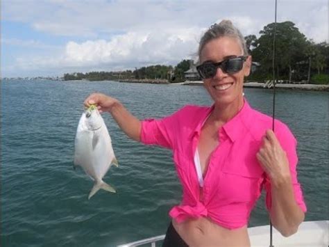 Florida pompano fishing - YouTube