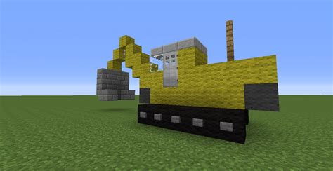 Modern excavator Minecraft Map