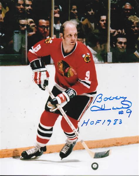 Bobby Hull Signed 8×10 - Chicagoland Sports Appearance Connection