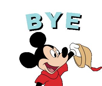 Mickey Mouse Bye GIF - MickeyMouse Bye Waving