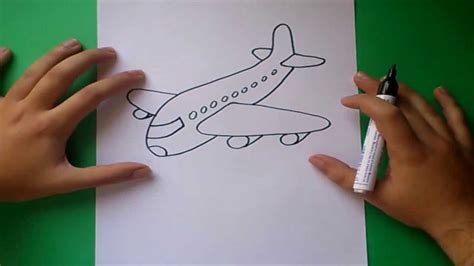 Como Dibujar Un Avion Facil Para Ninos Paso A Paso Find Gallery ...