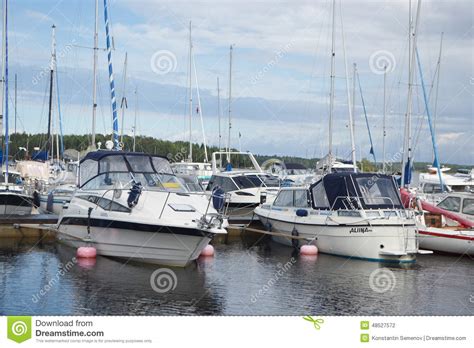 Lappeenranta harbor. editorial photography. Image of parking - 48527572