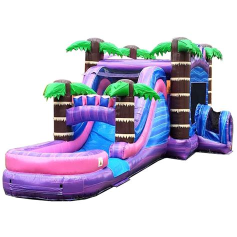 TentandTable Mega Inflatable Water Slide Bounce House Combo with Blower ...