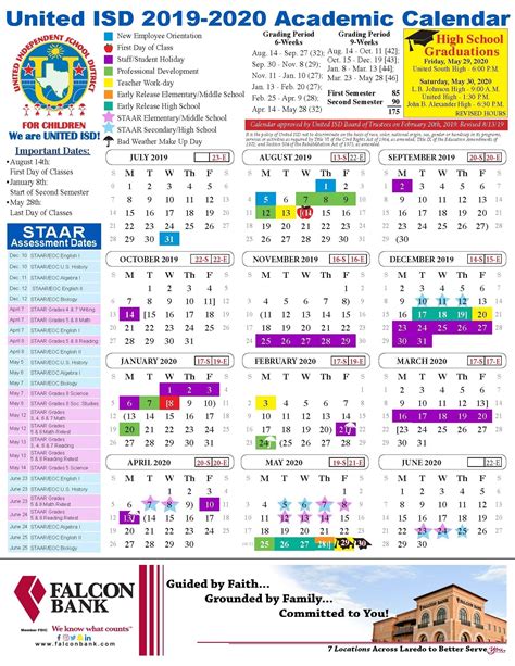 Bellevue University Calendar