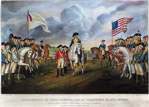 Yorktown: Surrender, 1781 Photograph by Granger