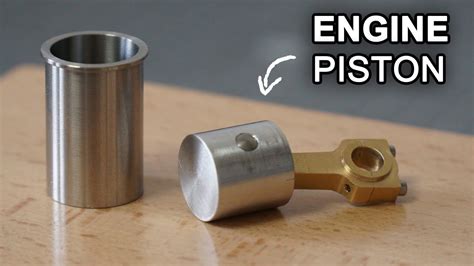 Making a 4 Stroke Engine. Episode 1 - Piston and Connecting Rod - YouTube