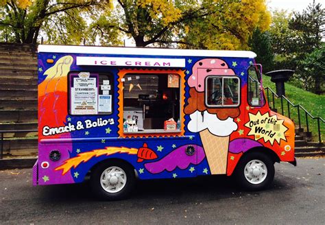 Emack & Bolio's Ice Cream | Food Trucks ... | Food truck, Truck design, Ice cream truck