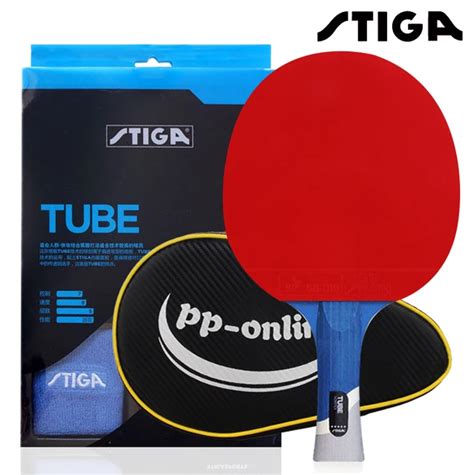 STIGA pro tube 5 STARS table tennis racket Quality Ping Pong Rackets Table Tennis Raquete ITTF ...