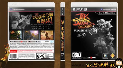 Jak and Daxter Collection PlayStation 3 Box Art Cover by xx_Shimmy_xx