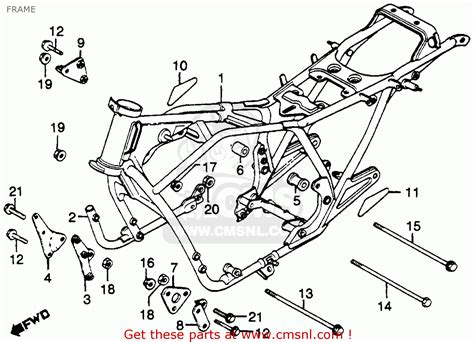 Honda cb750 frame blueprints #7 | Honda cb750, Honda, Cb750