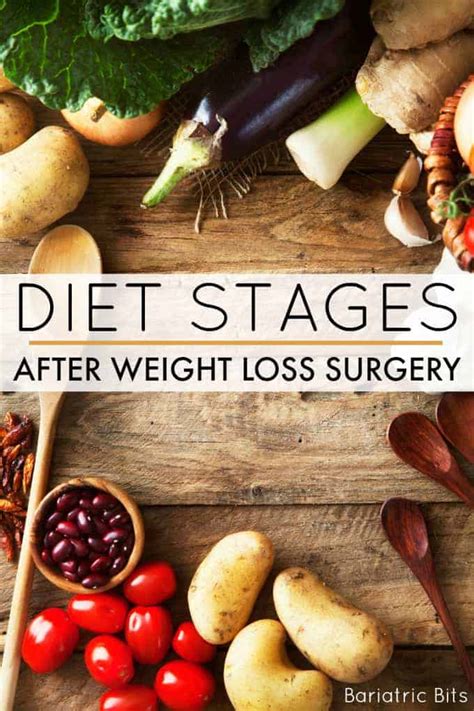 Diet Stages After Weight Loss Surgery - Bariatric Bits