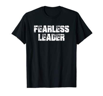 Fearless Leader T-Shirt Workout Motivation Gym Fitness Shirt Fishing ...