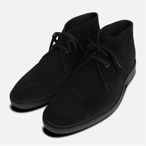 Black Suede Desert Boots for Men UK | eBay