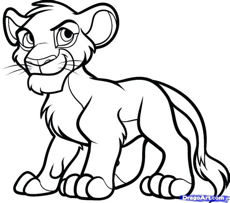 Mufasa Drawing at GetDrawings | Free download