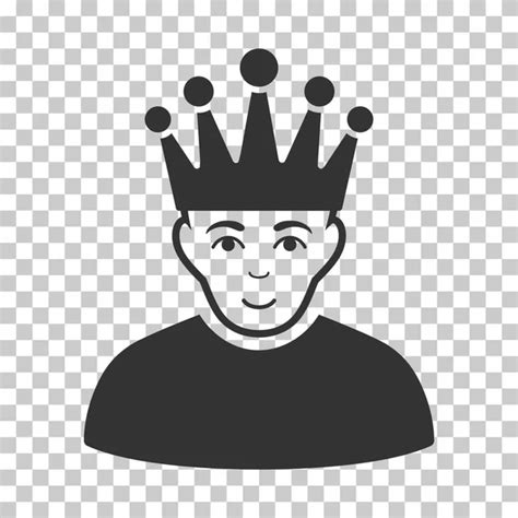 Man in the crown Vector Art Stock Images | Depositphotos