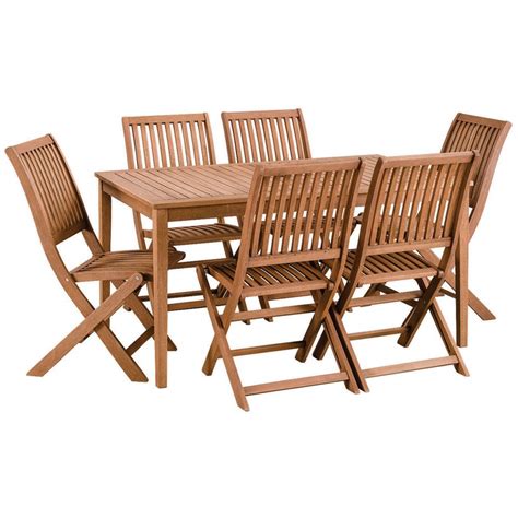 Flinders 1500 Table with 6 Folding Chairs Package | Outdoor furniture, Folding chair, Outdoor chairs