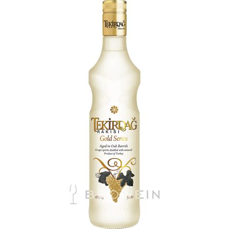 Tekirdag Rakisi Gold Series 0,7 l - tgh24 - Fachgroßhandel für Getränke