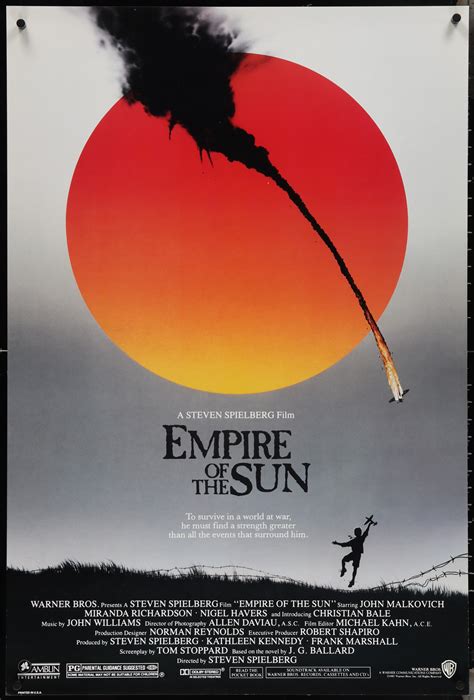 Empire of the Sun Movie Poster 1987 – Film Art Gallery