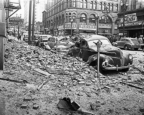 Earthquake hits Puget Sound area on April 13, 1949. - HistoryLink.org