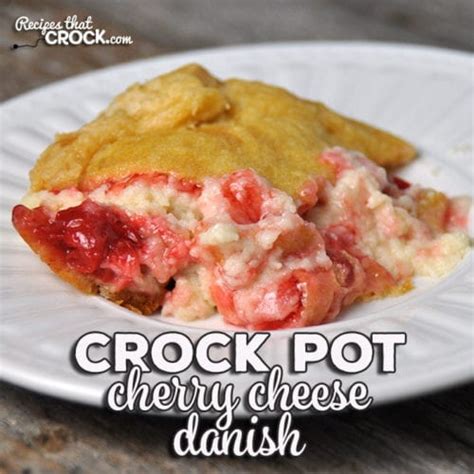 Easy Crock Pot Cherry Cobbler - Recipes That Crock!