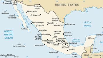 What countries border Mexico? | Homework.Study.com