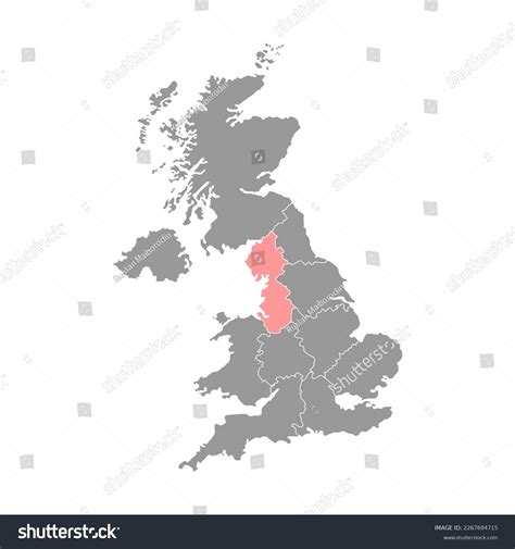 168 North West England Outline County Map Images, Stock Photos, and ...