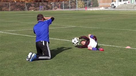 Goalkeeping Drills for the Beginner (09) - YouTube