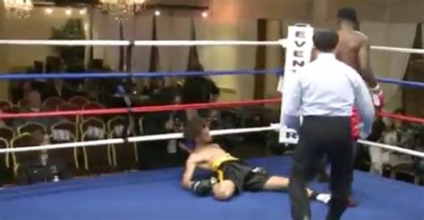 VIDEO | Insane boxing knockout leaves crumpled opponent on the ropes ...