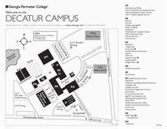 Georgia Perimeter College Decatur Campus Map | secretmuseum