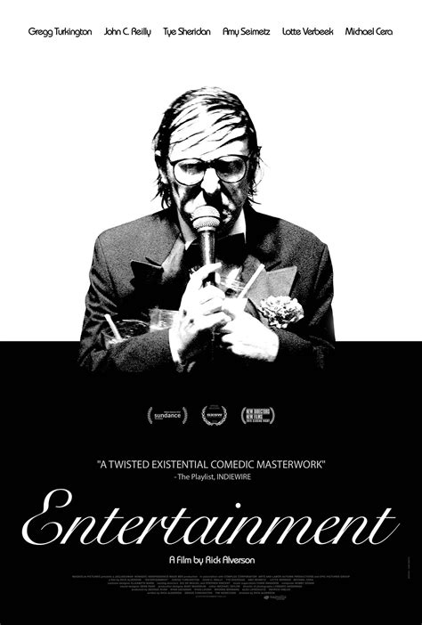 Entertainment (2015) Cast, Crew, Synopsis and Information