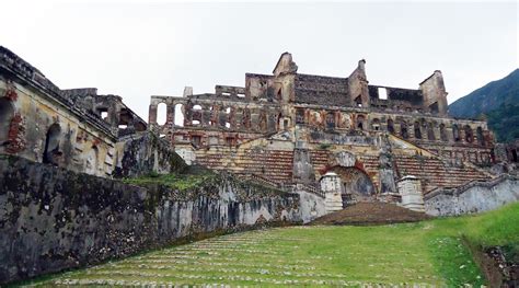 Une merveille architecturale: le palais Sans Souci (Haïti)