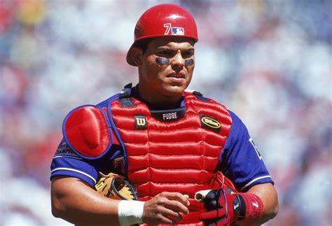 Hall Of Fame catcher, Ivan "Pudge" Rodriguez | Iván rodríguez, Mlb players, Mlb