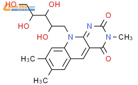 59997-21-6_D-Ribitol, 1-deoxy-1-(3,4-dihydro-3,7,8-trimethyl-2,4 ...