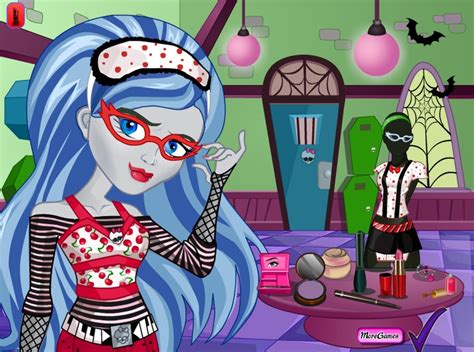 Make-up for Monster High - Makeover Games - Dressup24h.com | Monster high, Makeover, Anime