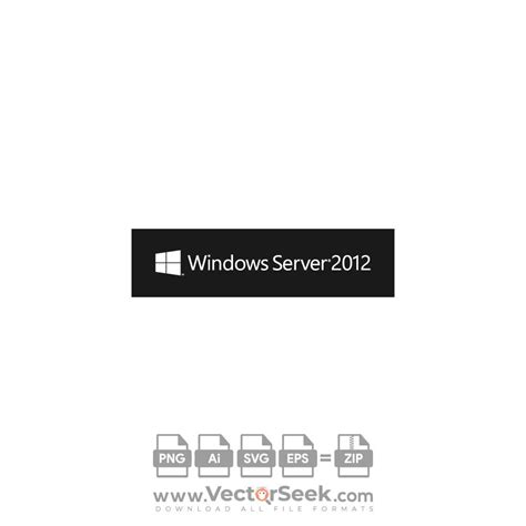 Windows Server 2012 Logo Vector - (.Ai .PNG .SVG .EPS Free Download)